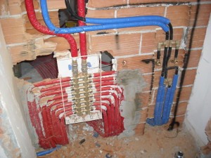 collettore modul per impianto di riscaldamento tradizionale a radiatori